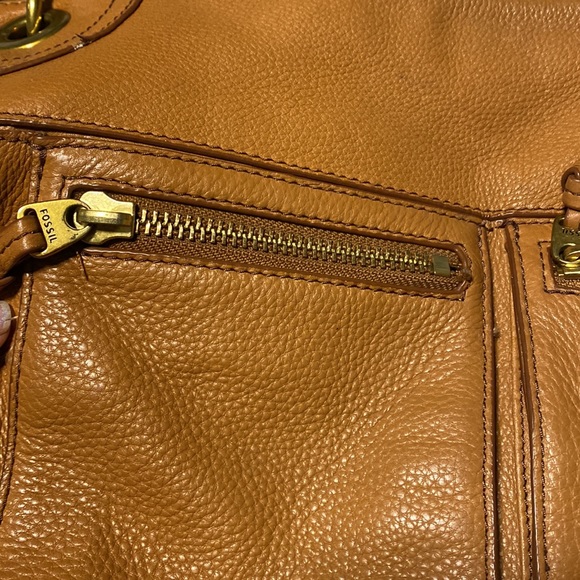 Fossil Karli large hobo saddle crossbody / shoulder  purse - Picture 5 of 7